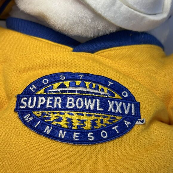 Super Bowl XXVI Minnesota 1991 Lamb Chop 19" Hand Puppet - Picture 5 of 10